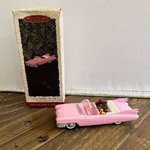 Vintage 1996 Hallmark "1959 Cadillac De Ville” Ornament; #6 In Series